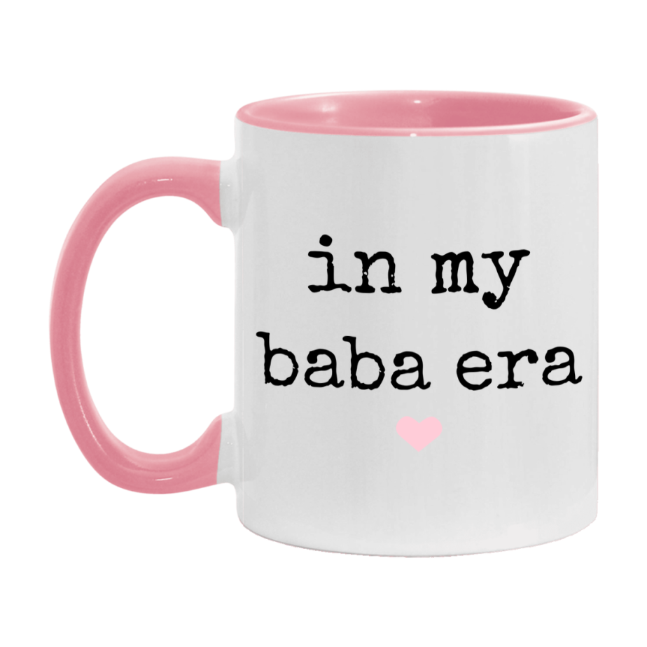 In My Baba Era Coffee Mug – Cute Gift for Baba