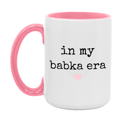 In My Babka Era Coffee Mug – Cute Gift for Babka
