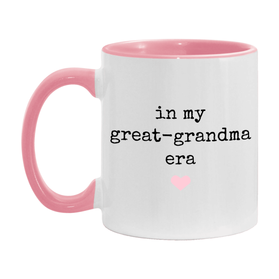 In My Great-Great-Grandma Era Coffee Mug – Cute Gift for Great-Grandma