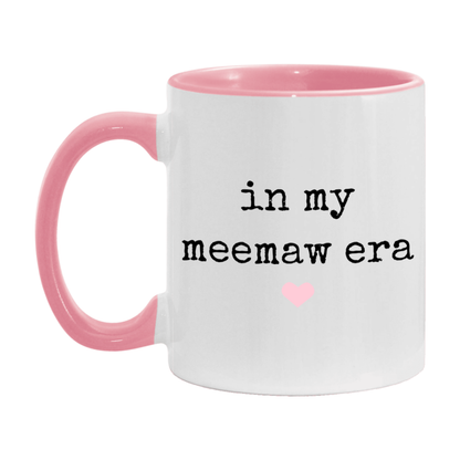 In My Meemaw Era Coffee Mug – Cute Gift for Meemaw