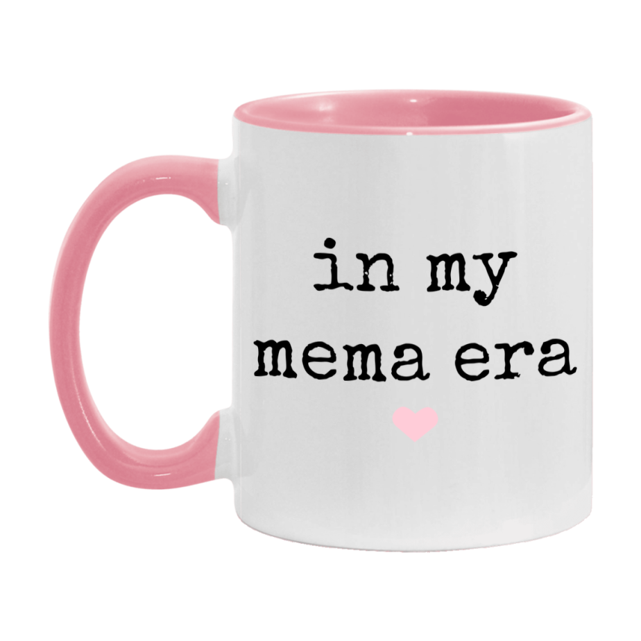 In My Mema Era Coffee Mug – Cute Gift for Mema
