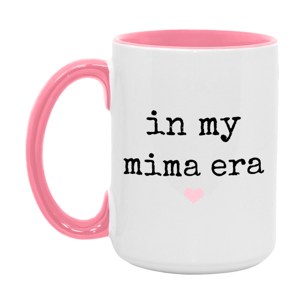 In My Mima Era Coffee Mug – Cute Gift for Mima
