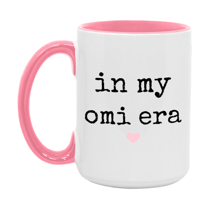 In My Omi Era Coffee Mug – Cute Gift for Omi