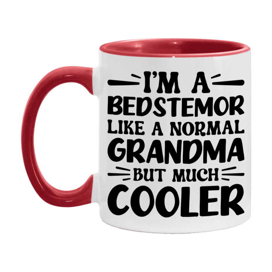 I'm A Bedstemor Like A Normal Grandma But Much Cooler Mug – Funny Bedstemor Gift – Grandma Coffee Mug – Gift For Bedstemor