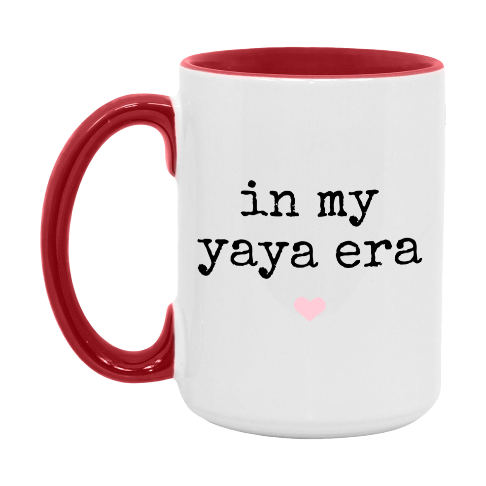 In My Yaya Era Coffee Mug – Cute Gift for Yaya