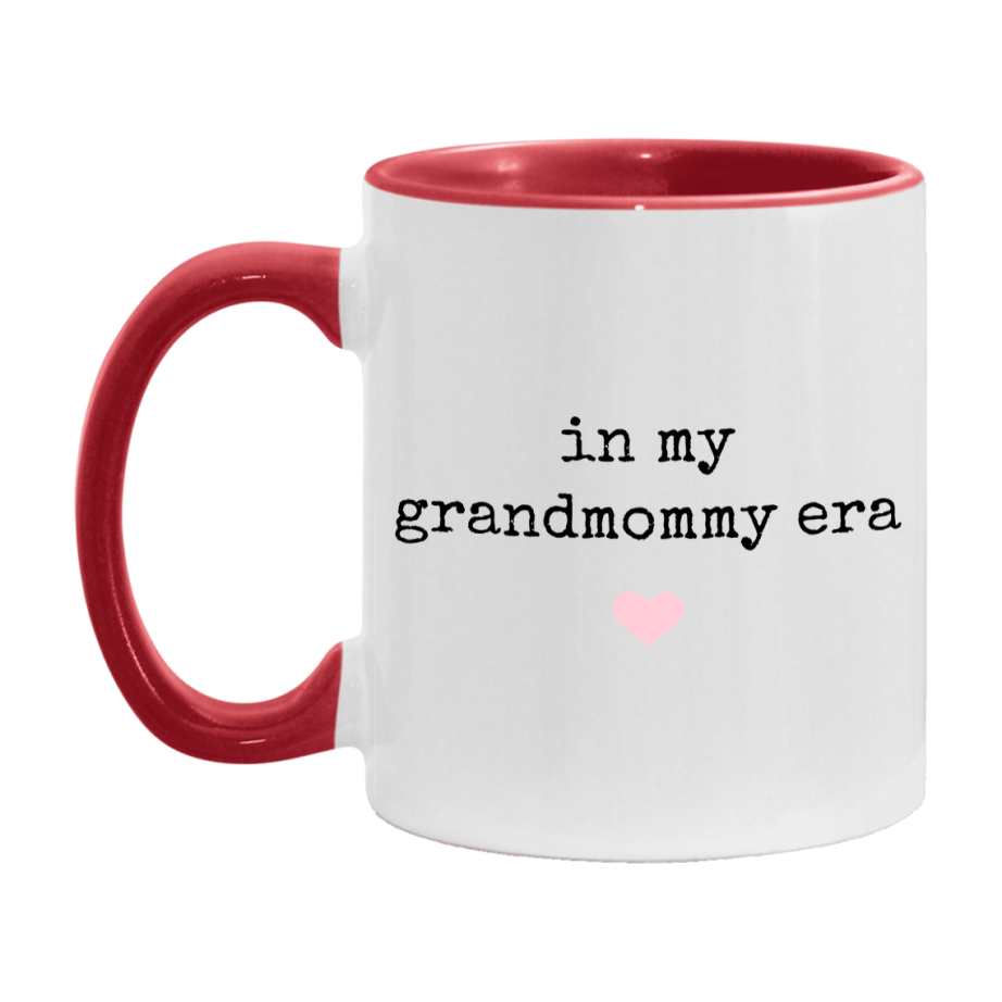 In My Grandmommy Era Coffee Mug – Cute Gift for Grandmommy