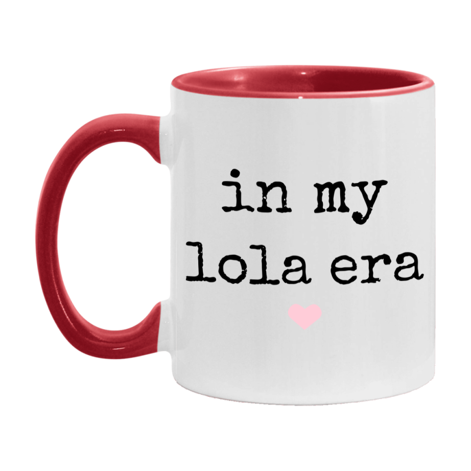 In My Lola Era Coffee Mug – Cute Gift for Lola