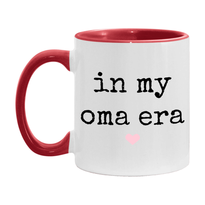 In My Oma Era Coffee Mug – Cute Gift for Oma