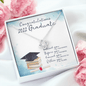 2022 Graduation Gift - Gift for Graduate - 2022 Grad Necklace - Congratulations Gift