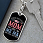 I Have Two Titles Mom and Me Ma And I Rock Them Both Keychain - Mothers Day Gift for Me Ma - Me Ma Birthday Gift