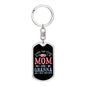 I Have Two Titles Mom and Granna And I Rock Them Both Keychain - Mothers Day Gift for Granna - Granna Birthday Gift