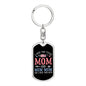 I Have Two Titles Mom and Mum Mum And I Rock Them Both Keychain - Mothers Day Gift for Mum Mum - Mum Mum Birthday Gift
