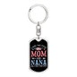 I Have Two Titles Mom and Nana And I Rock Them Both Keychain - Mothers Day Gift for Nana - Nana Birthday Gift