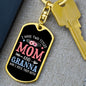 I Have Two Titles Mom and Granna And I Rock Them Both Keychain - Mothers Day Gift for Granna - Granna Birthday Gift