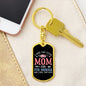 I Have Two Titles Mom and Fur Momma And I Rock Them Both Keychain - Mothers Day Gift for Dog Mom - Cat Mom Birthday Gift