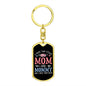 I Have Two Titles Mom and Mommy And I Rock Them Both Keychain - Mothers Day Gift for Mommy - Mommy Birthday Gift