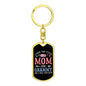 I Have Two Titles Mom and Grammy And I Rock Them Both Keychain - Mothers Day Gift for Grammy - Grammy Birthday Gift
