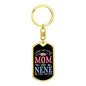 I Have Two Titles Mom and Nene And I Rock Them Both Keychain - Mothers Day Gift for Nene - Nene Birthday Gift
