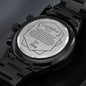To My Son 2023 Graduate Black Chronograph Watch - Graduation Gift for Son - Class of 2023 Motivational Gift