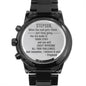 To My Stepson Black Chronograph Watch - Gift from Stepmom - Stepson Birthday, Christmas, Graduation - Motivational Gift for Stepson