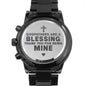 Godfathers Are a Blessing - Engraved Black Chronograph Watch - Baptism Christening Gift for Godfather - Godparent Proposal Gift