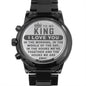 To My King Black Chronograph Watch, I Love You Anniversary, Wedding, Valentine's Day, Christmas Birthday Gift for Husband, Boyfriend, Fiance
