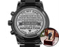 To My Dad Engraved Black Chronograph Watch - Gift for Dad from Son - My Inspiration - Father's Day Christmas Birthday Gift