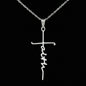 Christian Necklaces for Women - Faith Cross - First Communion Gift - Confirmation Gift - Baptism Gift - Religious Christian Jewelry