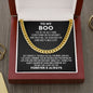 To My Boo Cuban Link Chain - Best Thing I Found on the Internet Gift for Husband Boyfriend Fiance - Valentine's Day, Anniversary, Birthday