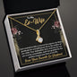 To My Ex-Wife Necklace - Gift for Ex-Wife - Mother of Our Son - Divorce Jewelry for Ex - Ex-Wife Birthday - Ex-Wife Christmas