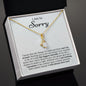 I'm Sorry Gift - Apology Gift Necklace for Her - Please Forgive Me Gift - Wife, Friend, Girlfriend - Forgiveness, Apologize Necklace