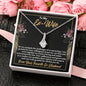 To My Ex-Wife Necklace - Gift for Ex-Wife - Co-Parenting Our Son - Divorce Jewelry for Ex - Ex-Wife Birthday - Ex-Wife Christmas