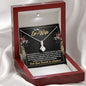 To My Ex-Wife Necklace - Gift for Ex-Wife - Mother of Our Son - Divorce Jewelry for Ex - Ex-Wife Birthday - Ex-Wife Christmas