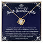 To My Great-Granddaughter Necklace - Motivational Gift for Great-Granddaughter Graduation - Great-Granddaughter Birthday 18K Yellow Gold Finish / Standard Box
