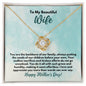 Mother's Day Gift for Wife Necklace - To the Mother of My Children - Family Mothers Day Jewelry, From Husband to Wife Mother's Day Gift 18K Yellow Gold Finish / Standard Box