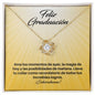 Feliz Graduación - Regalo de Graduación Para Hija o Nieta - Graduación de la Escuela Secundaria - Graduado Universitario 18K Yellow Gold Finish / Standard Box