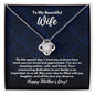 Mother's Day Gift for Wife Necklace - To the Mother of My Children - Appreciated Mothers Day Jewelry, From Husband to Wife Mother's Day Gift 14K White Gold Finish / Standard Box