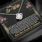 To My Ex-Wife Necklace - Gift for Ex-Wife - Truth Be Told - Divorce Jewelry for Ex - Ex-Wife Birthday - Ex-Wife Christmas