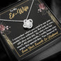 To My Ex-Wife Necklace - Funny Gift for Ex-Wife - Alive & Shit - Divorce Jewelry for Ex - Ex-Wife Birthday - Ex-Wife Christmas