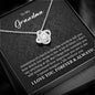 To My Grandma Gift - Necklace for Grandmother - Mother's Day Gift, Birthday Gift