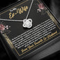 To My Ex-Wife Necklace - Gift for Ex-Wife - Positive Qualities - Divorce Jewelry for Ex - Ex-Wife Birthday - Ex-Wife Christmas