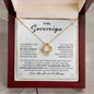 To My Sovereign Necklace - My Missing Piece - Valentine's Day Anniversary Gift - Romantic Birthday Christmas Gift