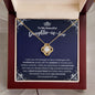 To My Daughter-in-Law Necklace - Motivational Gift for Daughter-in-Law Graduation - Daughter-in-Law Birthday