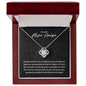 Para Mi Mejor Amiga Collar - To My Best Friend en Español - Agradecida y Bendecida - Graduación Motivacional, Boda o Regalo de Cumpleaños 14K White Gold Finish / Luxury Box