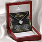 To My Ex-Wife Necklace - Gift for Ex-Wife - Mother of Our Son - Divorce Jewelry for Ex - Ex-Wife Birthday - Ex-Wife Christmas