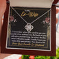 To My Ex-Wife Necklace - Funny Gift for Ex-Wife - Alive & Thriving - Divorce Jewelry for Ex - Ex-Wife Birthday - Ex-Wife Christmas