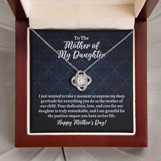 Mother's Day Gift for Mother of My Daughter Necklace - Wife Mothers Day Jewelry, Ex-Wife Mother's Day Gift, Ex-Girlfriend Mother's Day Gift