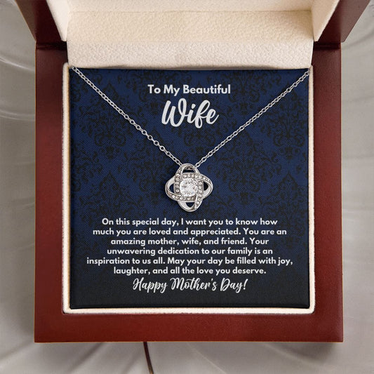 Mother's Day Gift for Wife Necklace - To the Mother of My Children - Appreciated Mothers Day Jewelry, From Husband to Wife Mother's Day Gift