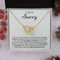 I'm Sorry Gift - Apology Gift Necklace For Her - Please Forgive Me Gift - Girlfriend, Wife, Friend - Forgiveness, Apologize Necklace