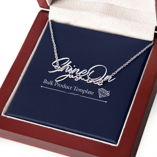 20230302 Signature Name Necklace Template